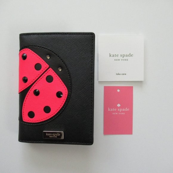 kate spade Accessories - Kate Spade Imogene Ladybug Passport Holder NWT